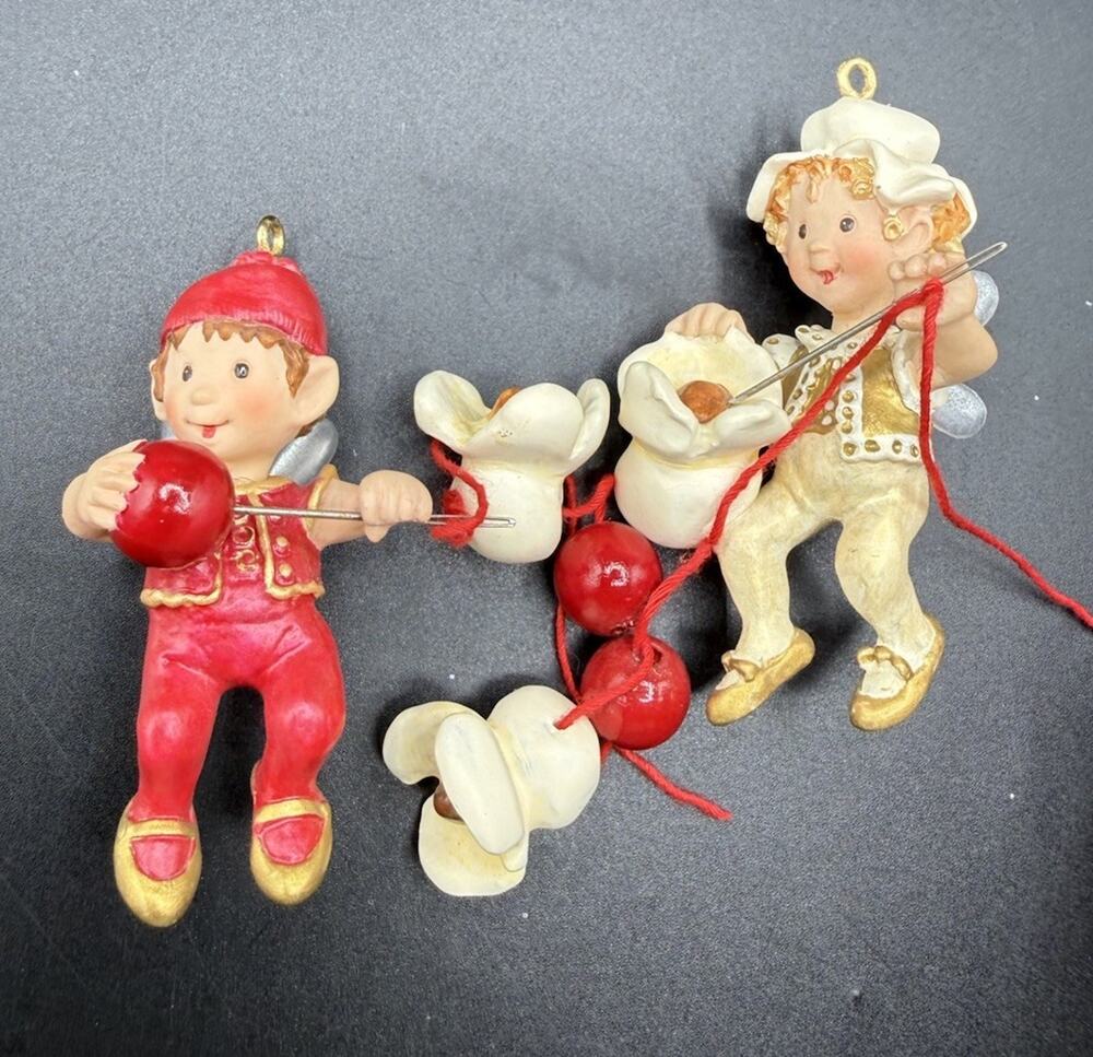Hallmark Holiday String Along Popcorn KOC Club Christmas Ornament No Box LO19